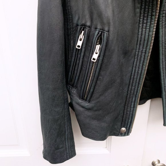 IRO Han Lamb Leather Jacket - Picture 6 of 11